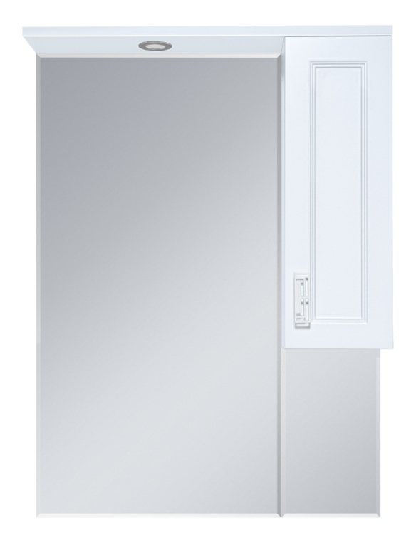 Зеркальный шкаф Misty Дива 65 со светом правый