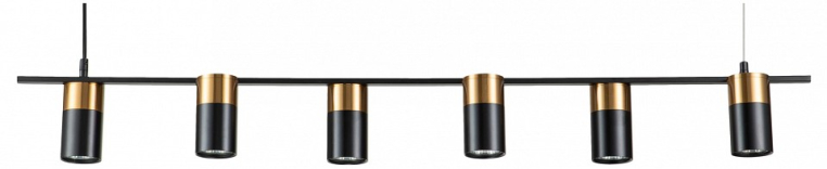 Подвесной светильник Indigo Liberta 11014/6P Black