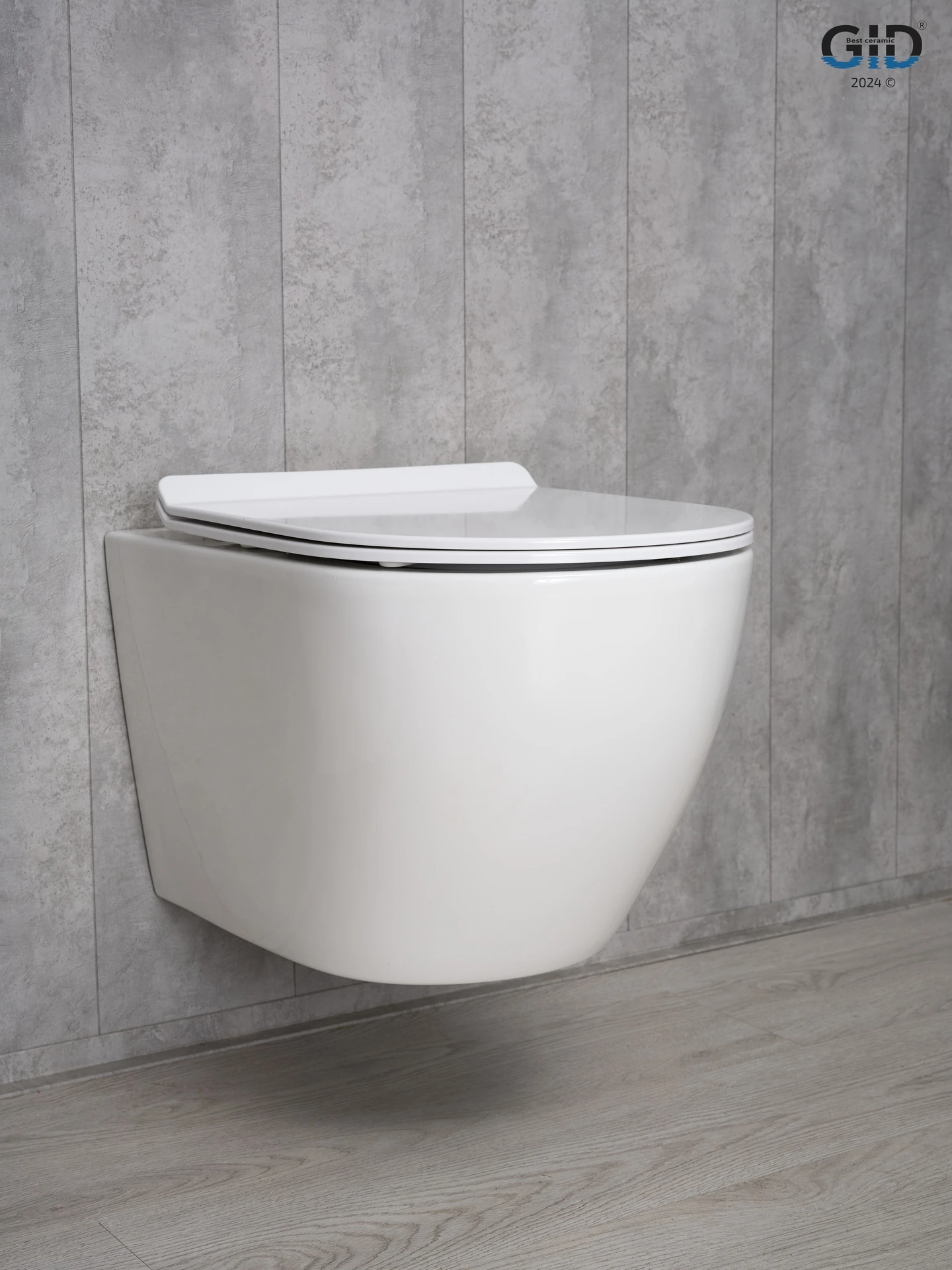 Унитаз подвесной Gid Tr2122b 62256Y белый 53.5x36x35