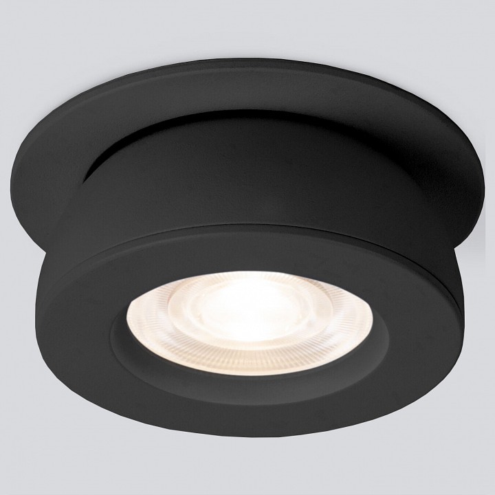 Встраиваемый светильник Elektrostandard Pruno Pruno черный 8W 4200К (25080/LED)