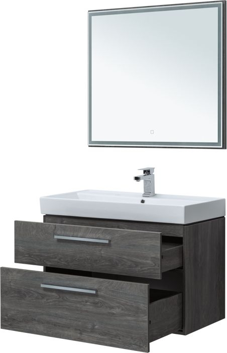 Мебель для ванной Aquanet Nova 90 дуб рошелье (2 ящика) 00243257