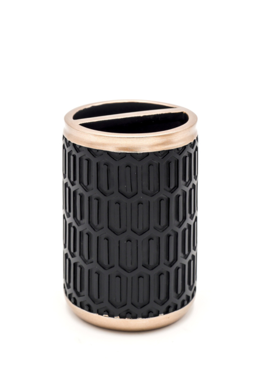 Стаканчик для з/щетки Ridder Laila чёрный 2159210