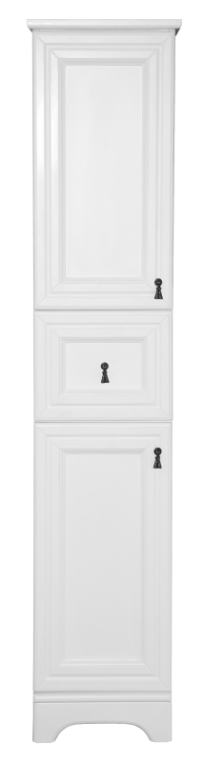 Шкаф-пенал Misty Лувр П-Лвр04035-0114Л белый левый