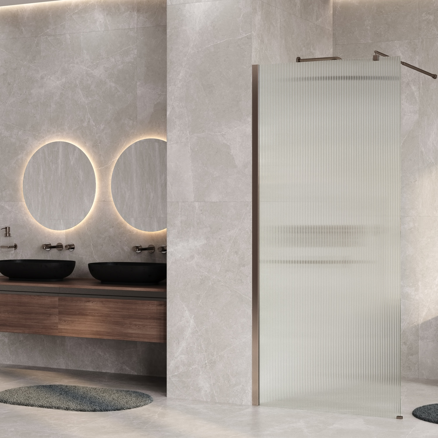 Rur 30W40-FL Душевое ограждение