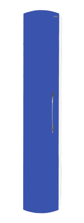 Шкаф-пенал Misty Корсика 30 Пенал подвесной левый BL 19M синий