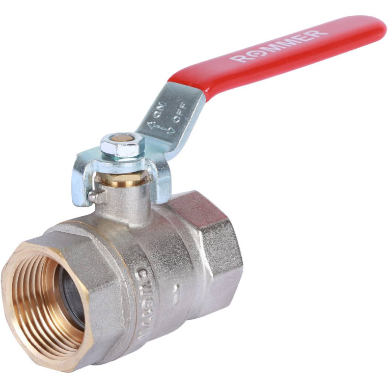 Шаровой кран ROMMER (RBV-0001-0110325) 1 ВН/ВН, ручка рыча