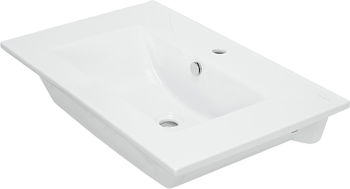 Умывальник Sanita Luxe Quadro 75 QDR75SLWB01