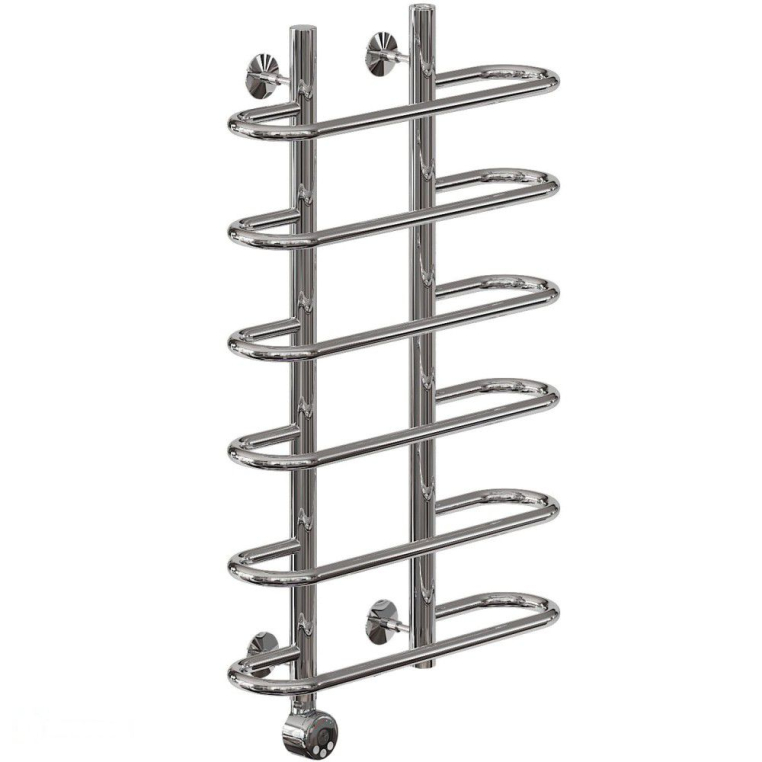 Полотенцесушитель Электрический Ника MIX 800х530 хром (Вираж 80/50 лев)