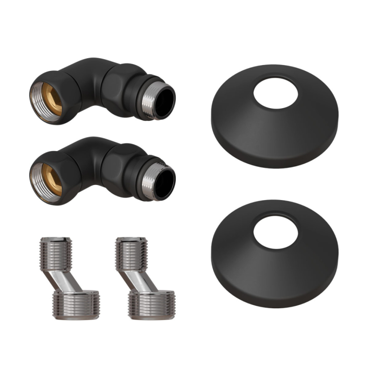 Комплект подключения для полотенцесушителя Point PN93412B