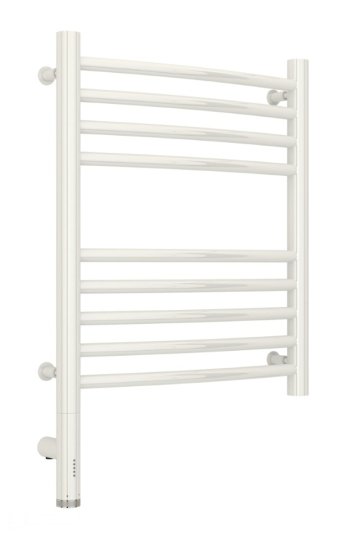 Электрический полотенцесушитель Сунержа Богема 3.0 выгнутая 500x400 МЭМ Лев. белый (12-5802-5040)