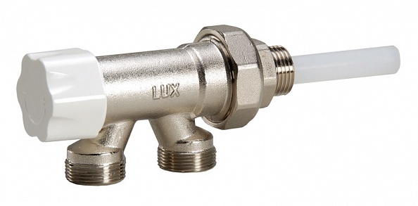 Блок Luxor MT 282 (MT 280) 1/2'' для однотрубной системы с нижней подводкой и термостатической регулировкой  (4484)