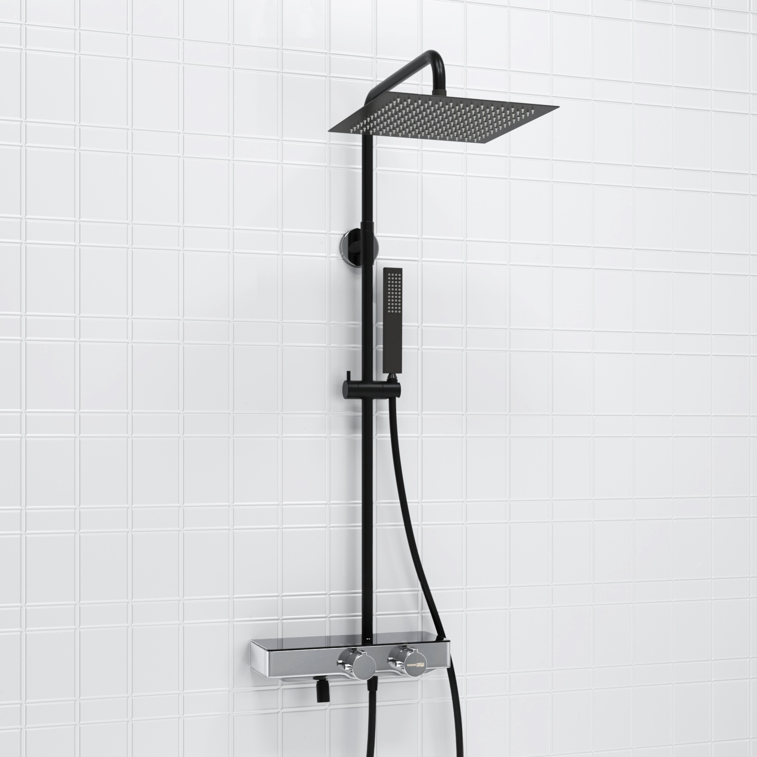 A114.162.218.CB Thermo Душевой комплект с термостатическим смесителем