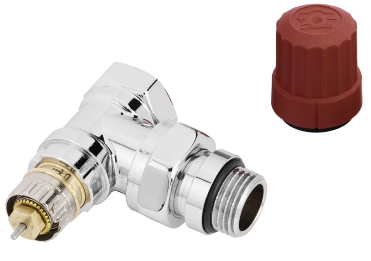 Danfoss Клапан RA-NCX угловой, хромированный (013G4247)