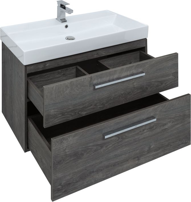 Мебель для ванной Aquanet Nova 90 дуб рошелье (2 ящика) 00243257