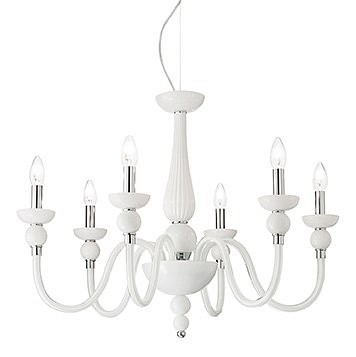Подвесная люстра Ideal Lux Doge DOGE SP6 BIANCO