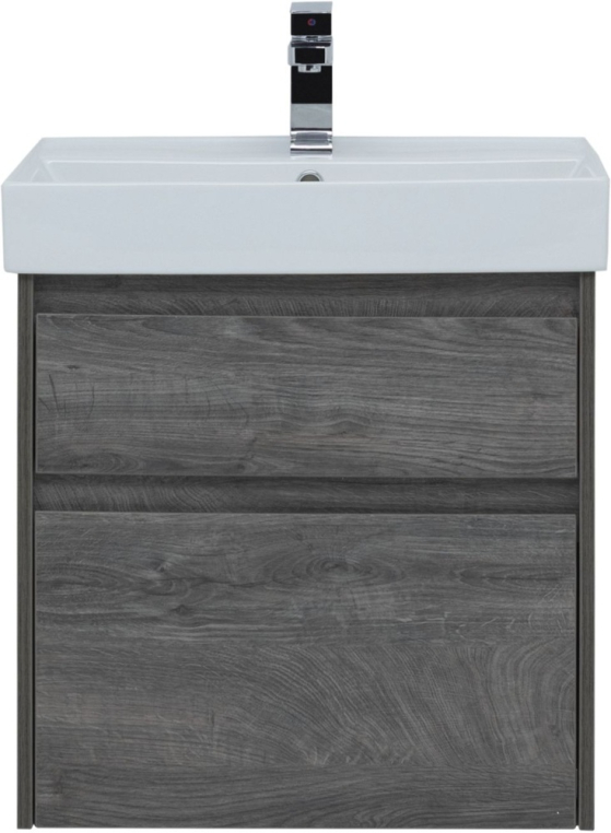 Тумба под раковину Aquanet Nova Lite 60 дуб рошелье (2 ящика) 00242577