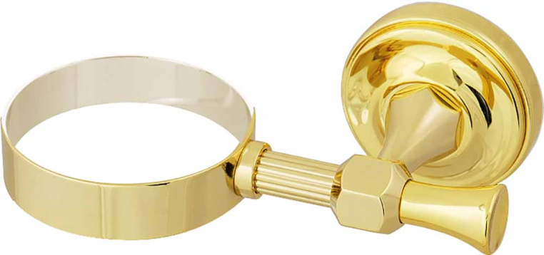 Держатель настенный для мыльницы/стакана/дозатора/жидкого мыла Migliore Fortuna 27699 золото