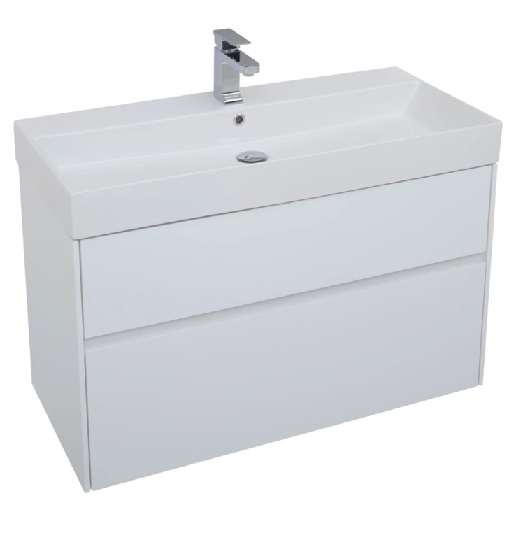 Раковина - столешница Aquanet Sanovit Slim Synergy 100 00199206