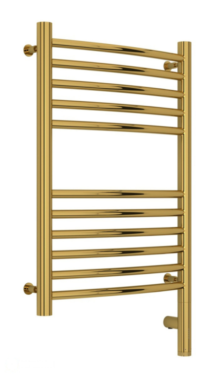 Электрический полотенцесушитель Сунержа Богема 3.0 выгнутая 600x400 МЭМ Пр. золото (03-5803-6040)