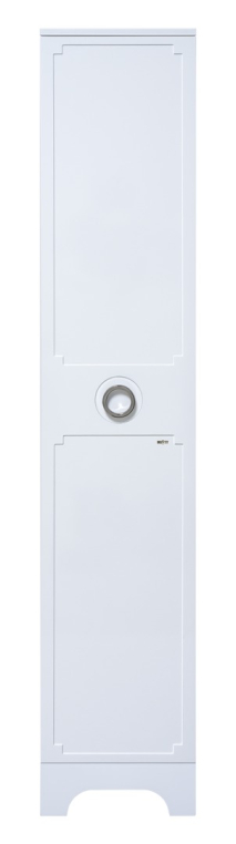 Шкаф-пенал Misty Лейла 35 белый левый