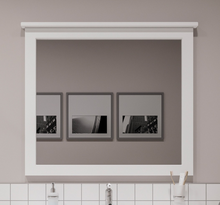 Зеркало Stworki Хельсингборг 100 белое (С14262)