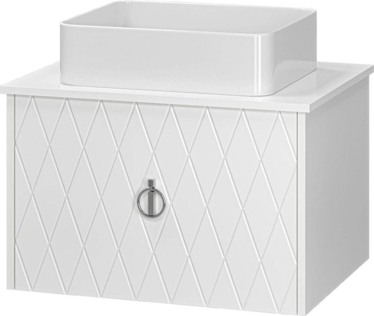 Тумба под раковину Misty Манго 65 подвесная