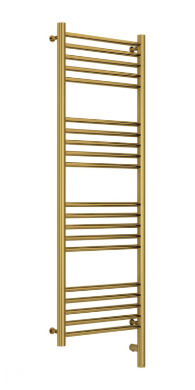 Электрический полотенцесушитель Сунержа Богема 3.0 прямая 1200x400 МЭМ Пр. золото (03-5805-1240)