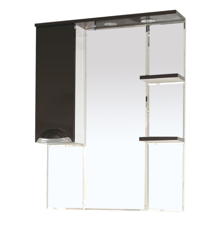 Зеркальный шкаф Misty Жасмин 80 П-Жас02085-141СвЛ