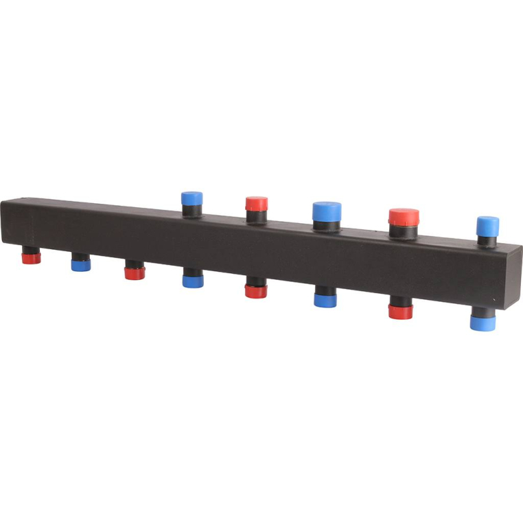 Стальной распределительный коллектор ROMMER (RDG-0016-004045) 4 5 отопительных контура 1х1 1/4