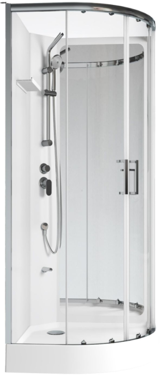 Душевая кабина Aquanet Passion R 2.0 90x90, прозрачное стекло 00263868