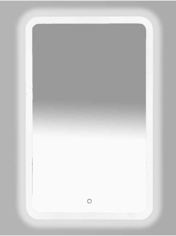 Зеркало Misty Неон LED 500х800 П-Нео050080-3ПРСНЗКУ