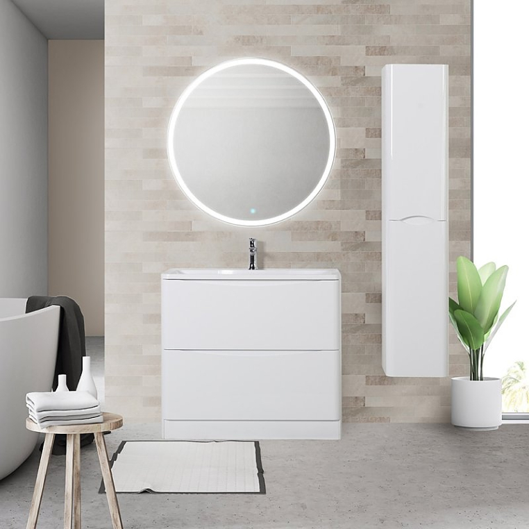 Раковина BelBagno  80 прямоугольная (BB800/455-LV-MR-ALR)