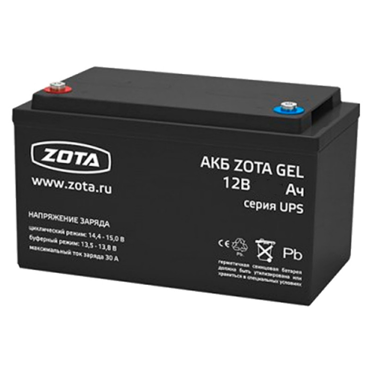 Аккумуляторная батарея ZOTA GEL 65-12, 65 А*ч 12 В (AB3481101065)