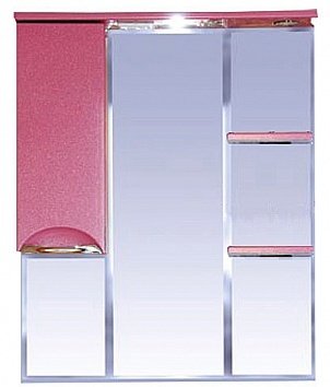 Зеркальный шкаф Misty Жасмин 80 П-Жас02085-122СвЛ