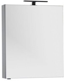 Зеркало-шкаф Aquanet Алвита 70x85 00183990 серый антрацит