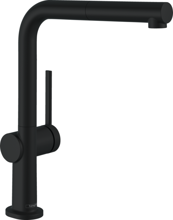 Смеситель для кухни Hansgrohe Talis M54 270 матовый черный (72809670)