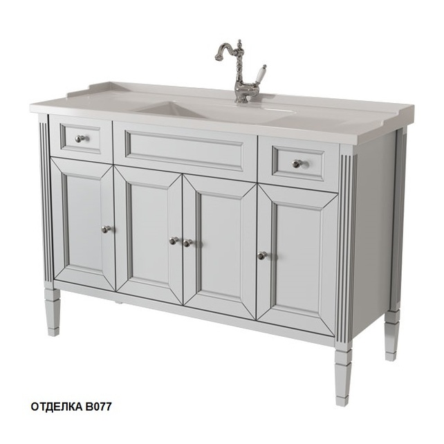 Тумба под раковину Caprigo Albion-promo 120 см bianco grigio 33316-В077