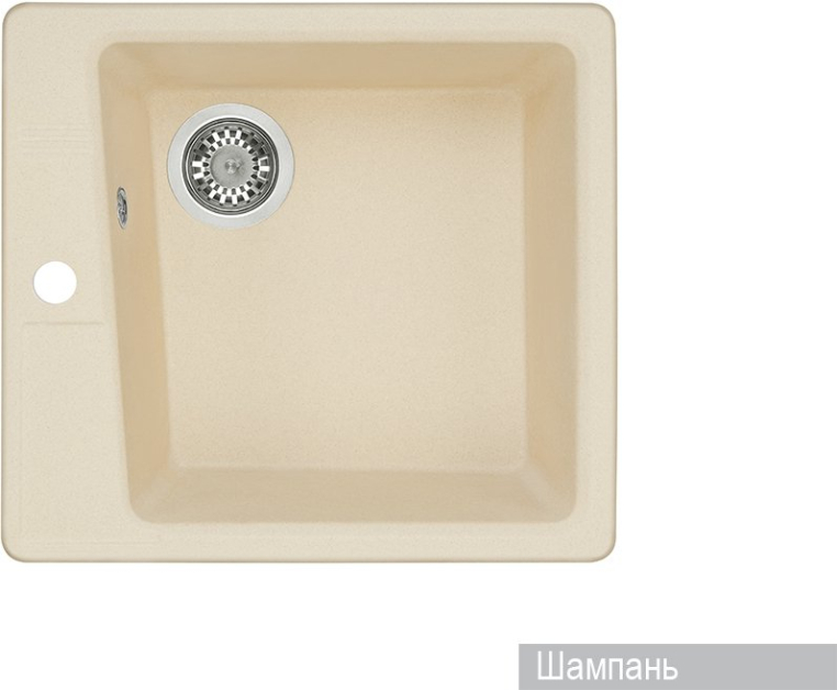 Кухонная мойка Aquaton Парма 1A713032PM290 шампань