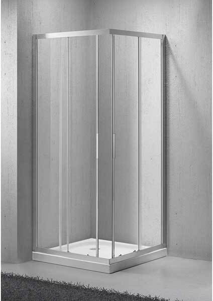Душевой уголок BelBagno Sela 95x95 SELA-A-2-95-Ch-Cr
