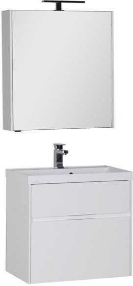 Мебель для ванной Aquanet Латина 70 белый (2 ящика) 00180123