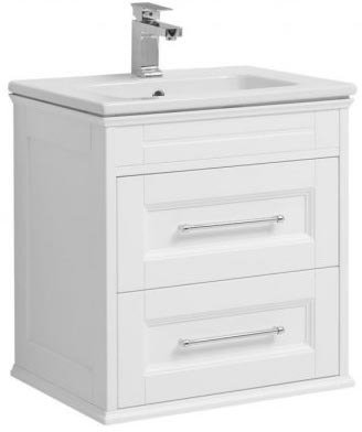 Тумба под раковину Aquanet Бостон М 60 см 00209679 белая