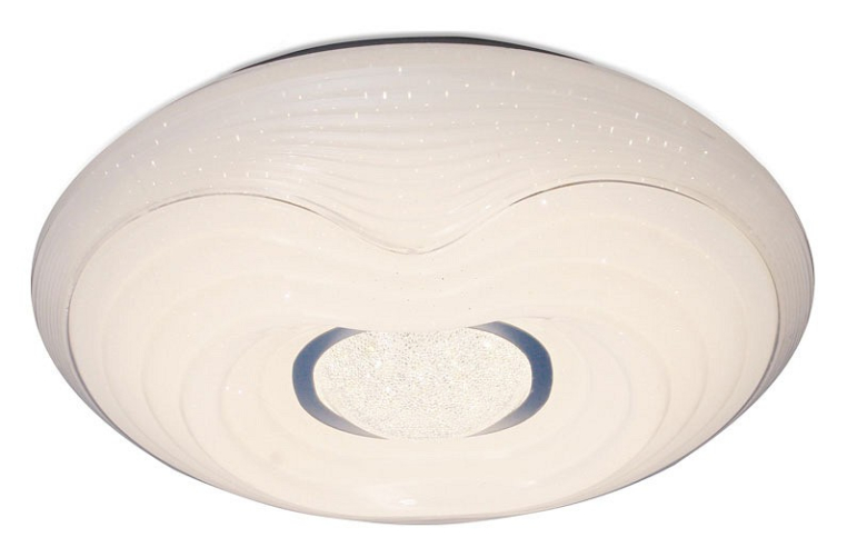 Накладной светильник Ambrella Orbital Crystal Sand FS1234 WH 48W D390