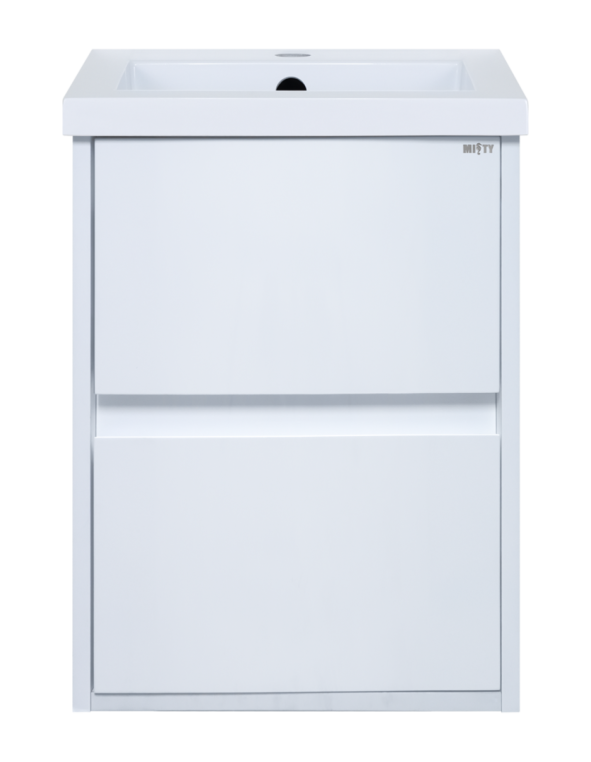 Тумба под раковину Misty Алиса-40 Э-Али01040-011П2Я с двумя ящиками
