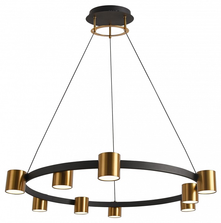 Подвесной светильник Natali Kovaltseva LOFT LED LED LAMPS 81129/7C BRASS BLACK