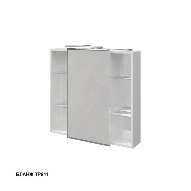 Зеркальный шкаф Caprigo Accord 80 см бланж 2231-TP811