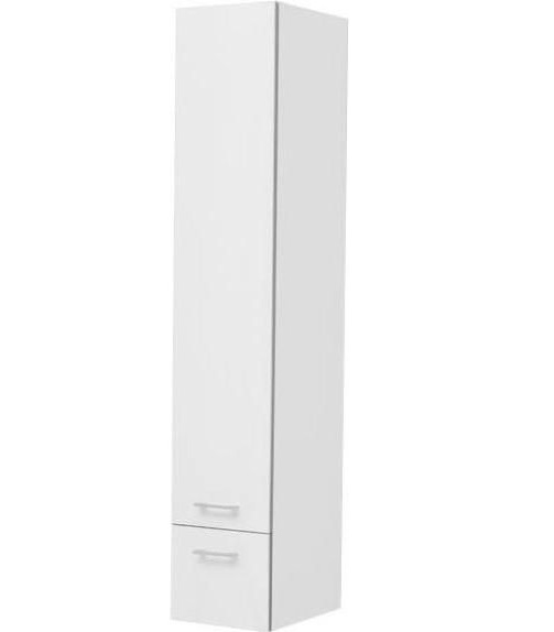 Шкаф-пенал для ванной Aquanet Верона 30 L белый 00187781