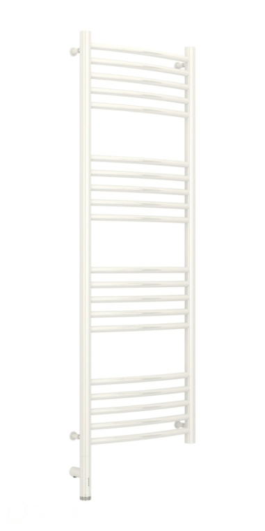 Электрический полотенцесушитель Сунержа Богема 3.0 выгнутая 1200x400 МЭМ Лев. белый (12-5802-1240)