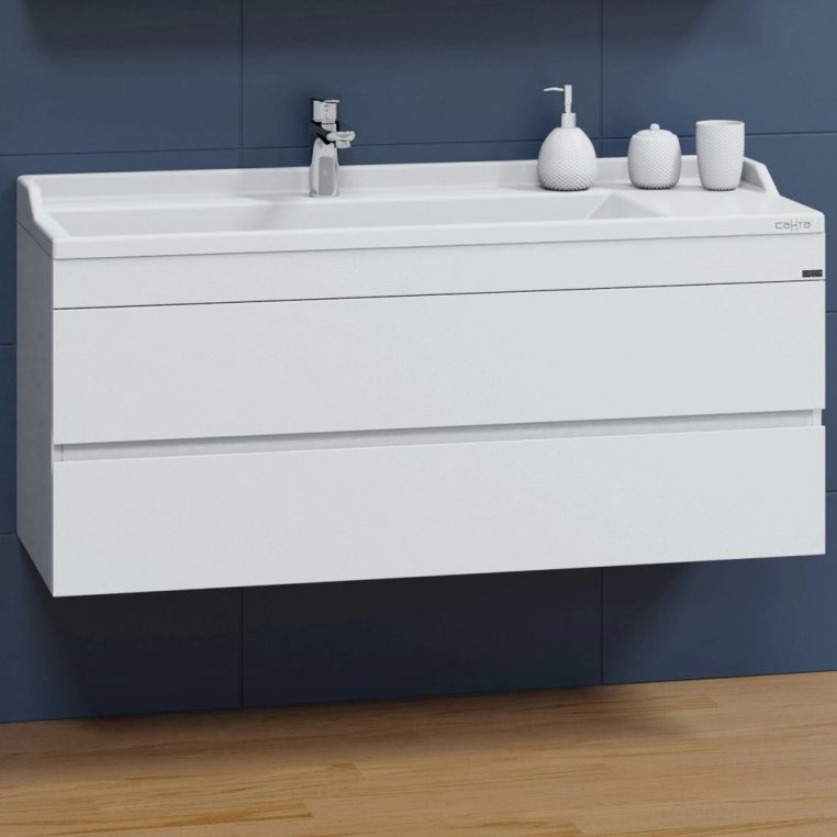 Тумба под раковину СанТа Марс 120 подвесная (700255)