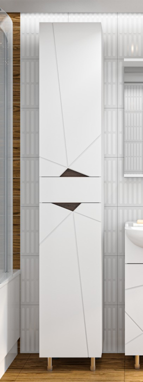 Шкаф-пенал Misty Грани 35 левый