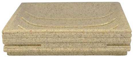 Мыльница Ridder Brick бежевая 22150311